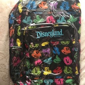 Disney Multicolor Mickey Mouse Backpack